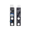 Módulo sensor infrarrojo seguidor de línea KY-033 con chip TCRT5000 y potenciómetro para proyectos con Arduino.